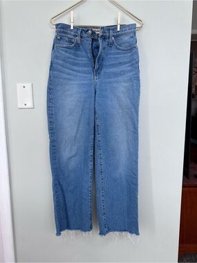 Madewell The perfect vintage wide-leg crop Jean